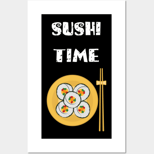 SUSHI TIME Posters and Art